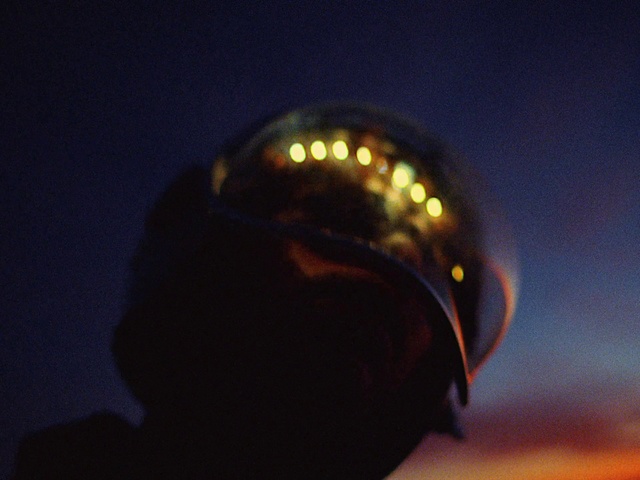 Video Reference N4: Sky, Automotive lighting, Train, Flash photography, Helmet, Cloud, Lens flare, Gas, Tints and shades, Circle
