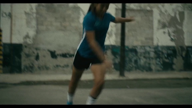 Video Reference N1: Flash photography, Knee, Shorts, Asphalt, Thigh, Happy, Sportswear, Sports equipment, Elbow, Athlete