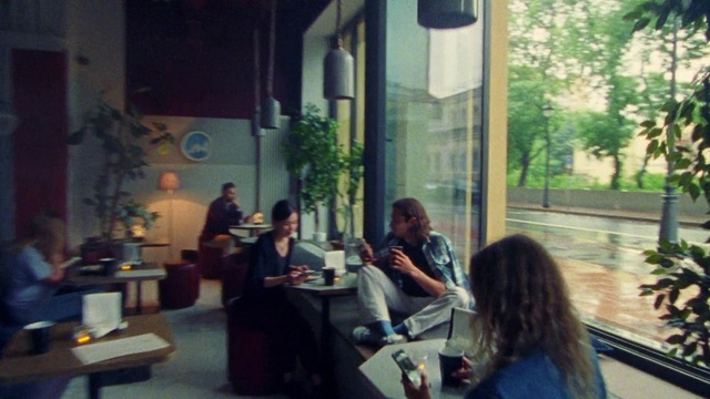 Video Reference N0: Plant, Building, Window, Interior design, Table, Tree, Chair, Urban design, Leisure, Event