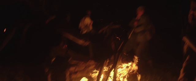 Video Reference N0: Bonfire, Fire, Heat, Flame, Campfire, Event, Midnight, Darkness, Night, Fun