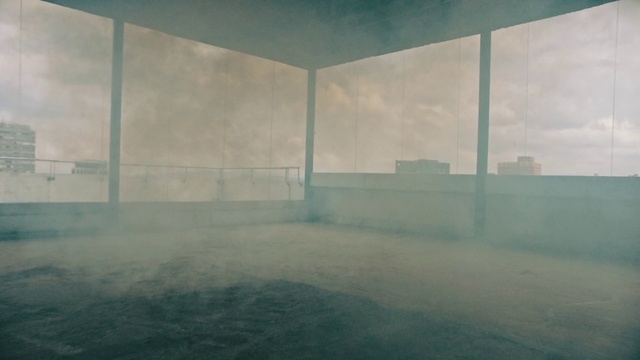 Video Reference N1: Water, Sky, Atmosphere, Azure, Cloud, Rectangle, Fluid, Architecture, Fog, Aqua
