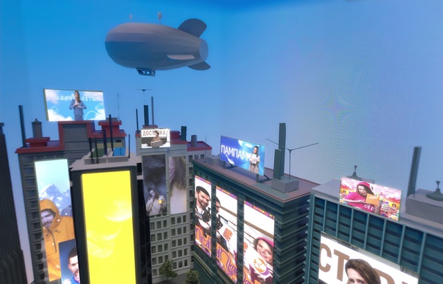Video Reference N7: Airship, Blimp, Aerostat, Light, Lighting, Zeppelin, Sky, Building, Television, Fish