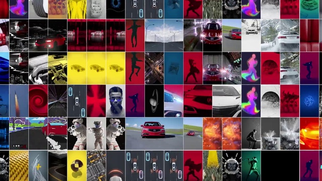 Video Reference N7: Photograph, Car, Light, Product, Automotive design, Font, Yellow, Art, Red, Collage