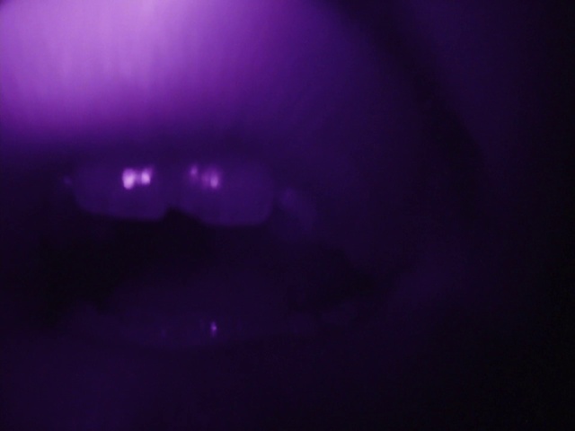 Video Reference N2: Automotive lighting, Purple, Jaw, Violet, Gas, Magenta, Electric blue, Lens flare, Darkness, Event