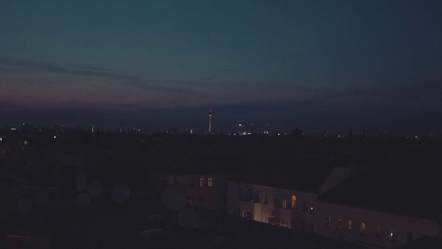 Video Reference N5: Sky, Cloud, Dusk, Electricity, Horizon, City, Cityscape, Landscape, Midnight, Space