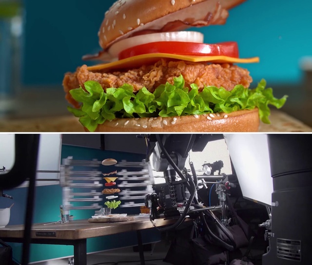 Video Reference N6: Food, Sandwich, Bun, Ingredient, Staple food, Recipe, Fast food, Cuisine, Hamburger, Motor vehicle