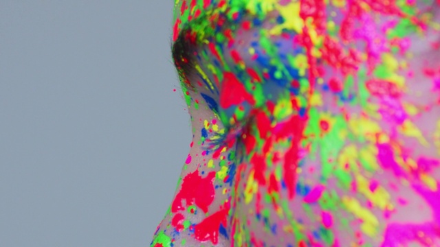 Video Reference N3: Colorfulness, Art, Electric blue, Pattern, Magenta, Graphics, Visual arts, Circle, Event, Symmetry