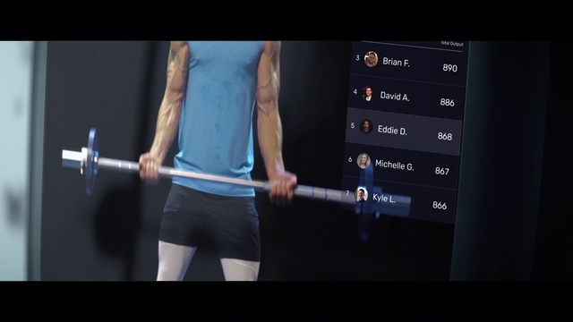 Video Reference N3: Sleeve, Elbow, Font, Knee, Chest, Electric blue, Sportswear, T-shirt, Thigh, Human leg