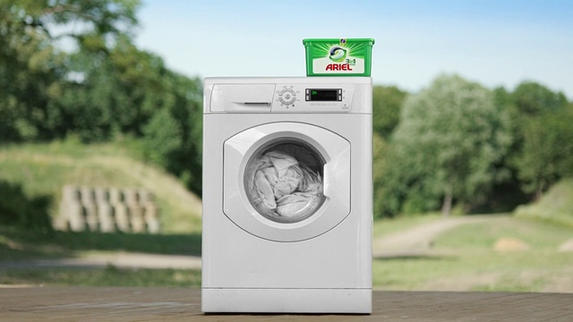 Video Reference N0: Washing machine, Clothes dryer, Sky, Plant, Tree, Major appliance, Grass, Gas, Circle, Font