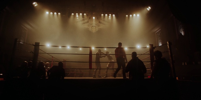 Video Reference N19: Entertainment, Wrestling, Combat sport, Contact sport, Performing arts, Crowd, Electricity, Event, Striking combat sports, Darkness
