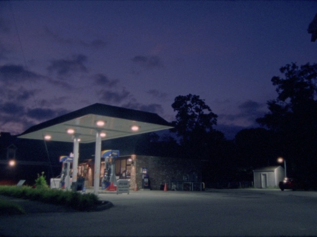 Video Reference N2: Sky, Cloud, Plant, Asphalt, Road surface, Tree, Automotive lighting, Filling station, Gas, Road