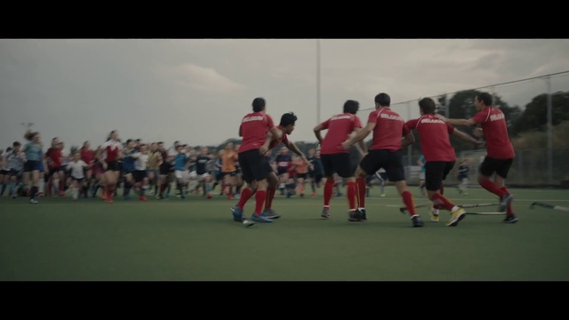 Video Reference N2: Sky, Shorts, Cloud, Sports uniform, Football player, Player, Sock, Grass, Field hockey, Tournament