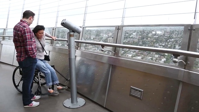 Video Reference N1: Architecture, Sky, Engineering, Glass, Leisure, Metal, Handrail, Aluminium, Chair, Steel