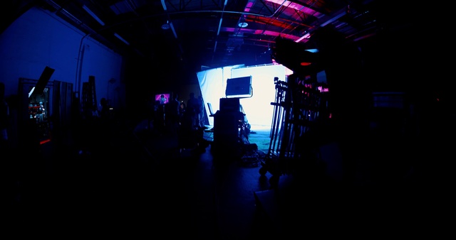 Video Reference N2: Purple, Entertainment, Electricity, Visual effect lighting, Art, Sky, Chair, Music venue, Event, Magenta