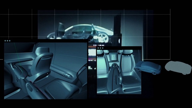 Video Reference N2: Automotive design, Automotive lighting, Chair, Automotive exterior, Vehicle door, Personal luxury car, Vehicle, Space, Gadget, Electric blue