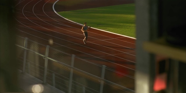 Video Reference N6: Track and field athletics, Black, Line, Wood, Race track, Athlete, Recreation, Running, Sports, Athletic shoe
