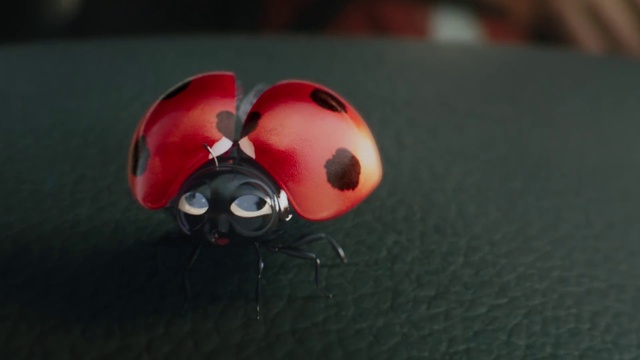 Video Reference N1: Insect, Ladybug, Arthropod, Beetle, Toy, Pest, Snout, Stuffed toy, Personal protective equipment, Parasite