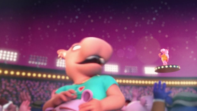 Video Reference N2: Purple, Pink, Toy, Entertainment, Performing arts, Cartoon, Magenta, Event, Stage, Fun