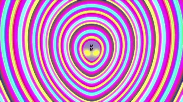 Video Reference N1: Colorfulness, Purple, Art, Pattern, Symmetry, Magenta, Electric blue, Circle, Font, Close-up