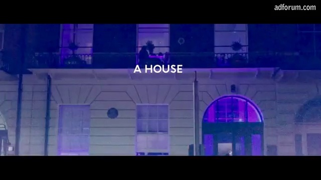 Video Reference N9: Purple, Rectangle, Violet, Font, Entertainment, Facade, Magenta, Electric blue, Display device, Symmetry