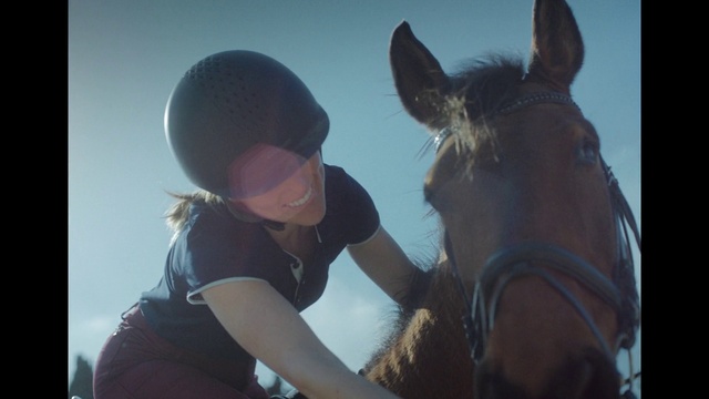 Video Reference N2: Horse, Vertebrate, Helmet, Working animal, Horse tack, Bit, Horse supplies, Bridle, Sky, Baseball cap