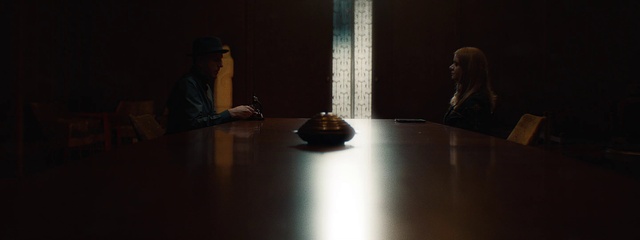 Video Reference N9: Table, Flooring, Event, Wood, Darkness, Hat, Sitting, Visual arts, Fun, Conversation