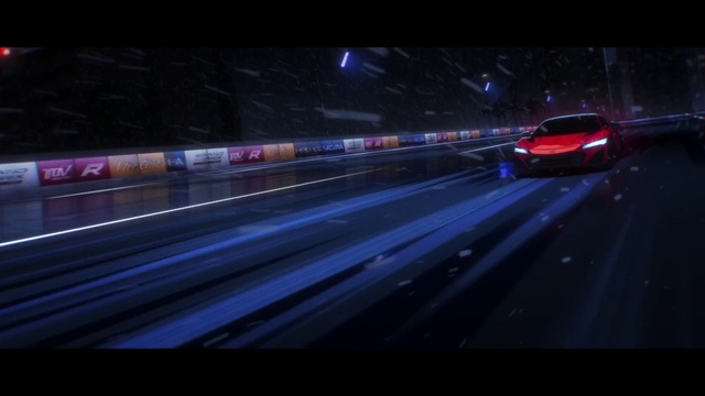 Video Reference N3: Automotive lighting, Vehicle, Car, Headlamp, Electricity, Asphalt, Electric blue, Midnight, Rolling, Road