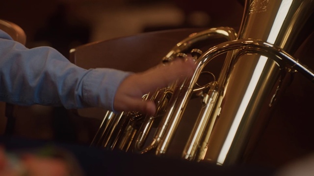 Video Reference N6: Hand, Musical instrument, Wind instrument, Finger, Fluid, Music, Brass instrument, Metal, Engineering, Woodwind instrument