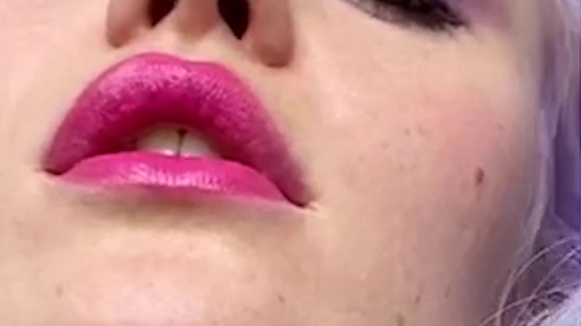 Video Reference N3: Nose, Cheek, Lip, Eyelash, Lipstick, Smile, Mouth, Beard, Eye liner, Human body
