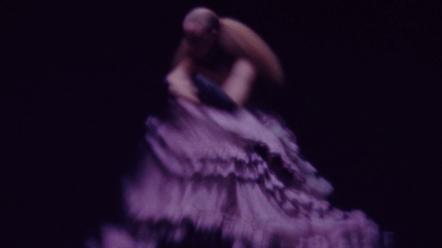 Video Reference N0: Dress, Purple, Flash photography, Plant, Performing arts, Magenta, Entertainment, Event, Electric blue, Choreography