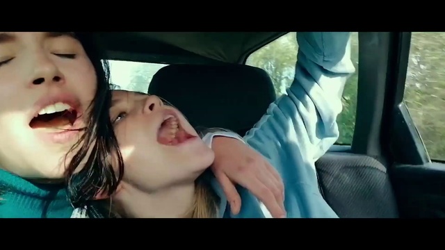 Video Reference N1: Face, Head, Lip, Eye, Mouth, Smile, Eyelash, Car, Window, Jaw