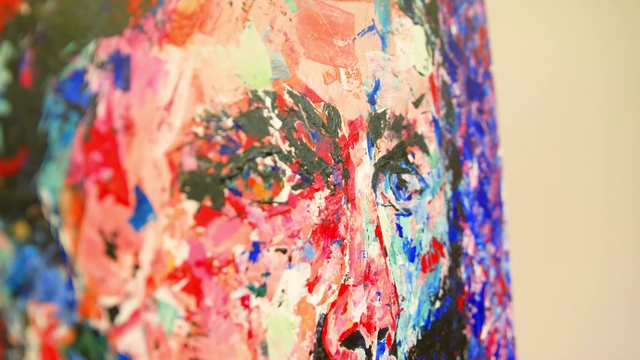 Video Reference N1: Colorfulness, Art paint, Paint, Water, Tree, Painting, Art, Creative arts, Tints and shades, Pattern
