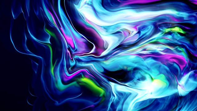 Video Reference N16: Colorfulness, Purple, Art, Violet, Aqua, Magenta, Liquid, Pattern, Electric blue, Fractal art