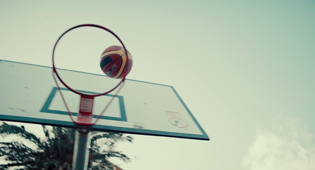 Video Reference N0: Sky, Cloud, Pole, Circle, Basketball hoop, Paint, Art, Font, Symbol, Rectangle