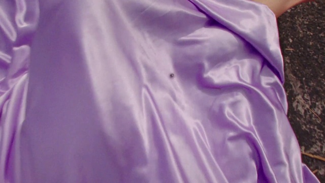 Video Reference N1: Purple, Dress shirt, Sleeve, Violet, Dress, Collar, Magenta, Formal wear, T-shirt, Electric blue