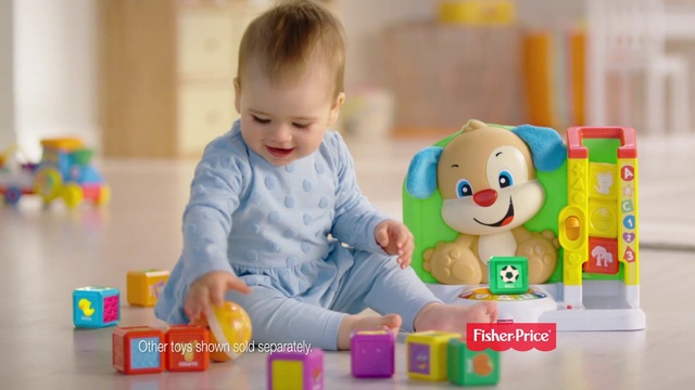 Video Reference N2: Baby playing with toys, Photograph, Product, Happy, Toy, Yellow, Baby, Fun, Sharing, Toddler