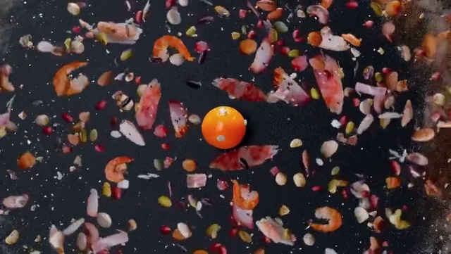 Video Reference N0: Textile, Orange, Organism, Climbing hold, Pink, Food, Fish, Crowd, Fun, Mixture